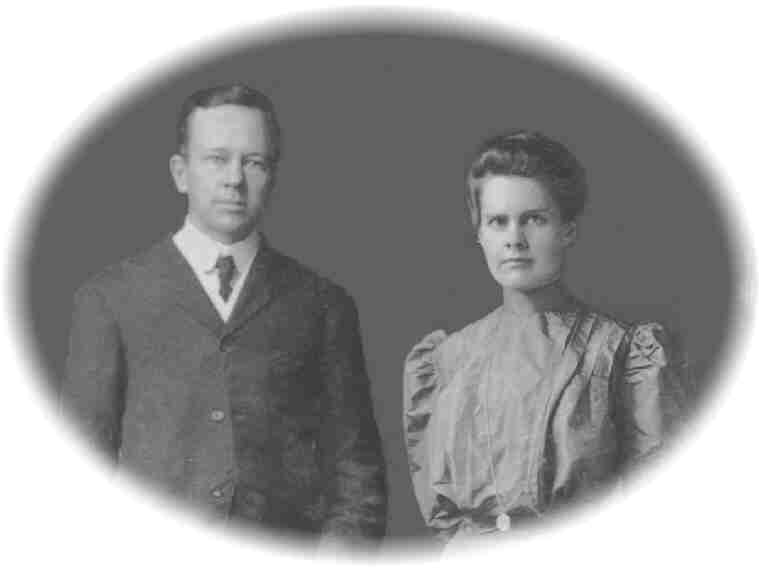 Claudius Cooper Howard & Berta Robena Herring, c 1905
